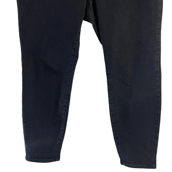 Old Navy Black Rockstar Super Skinny High Rise Jeans Plus Size 22 Denim Bottoms - Picture 4 of 7